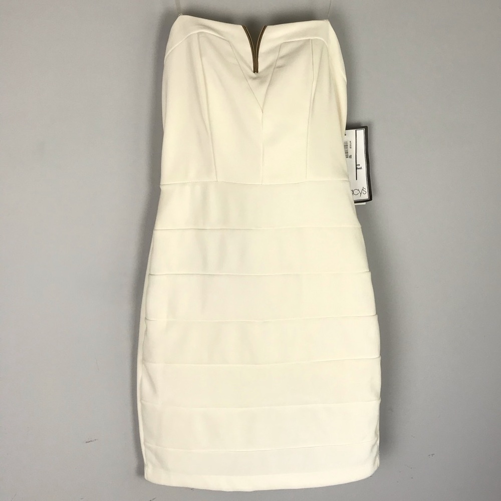 NWT Emerald sundae strapless bodycon mini dress - Picture 2 of 9